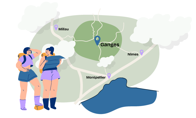 Illustration du sud des cevennes